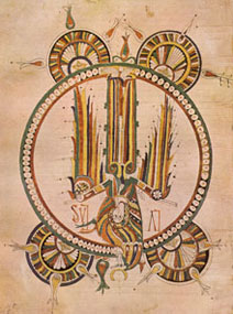 le lauvais Saint-Luc. St-Luc. Bible, année 920,