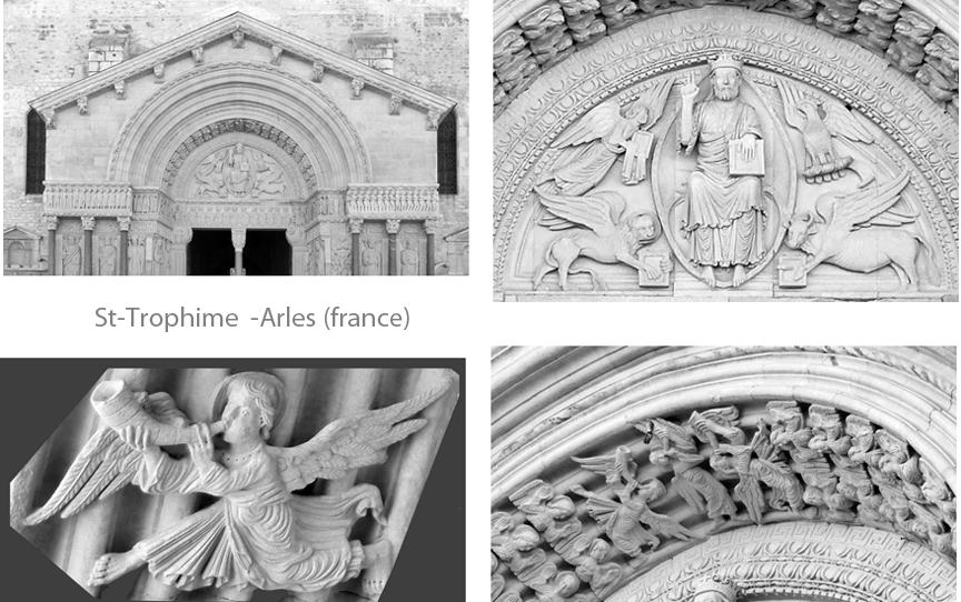 Tympan, St-Trophime. Arles