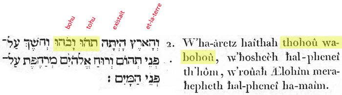 le tohu bohu
